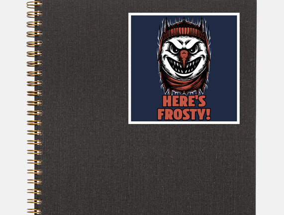 Snowman Horror Door Movie