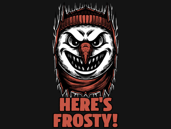 Snowman Horror Door Movie