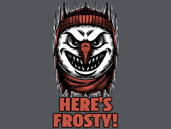 Snowman Horror Door Movie