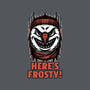 Snowman Horror Door Movie-Womens-V-Neck-Tee-Studio Mootant
