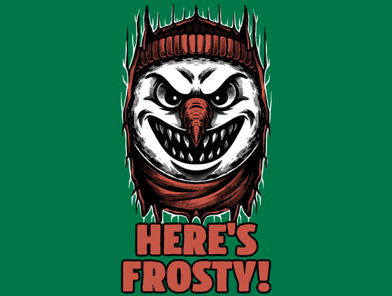 Snowman Horror Door Movie