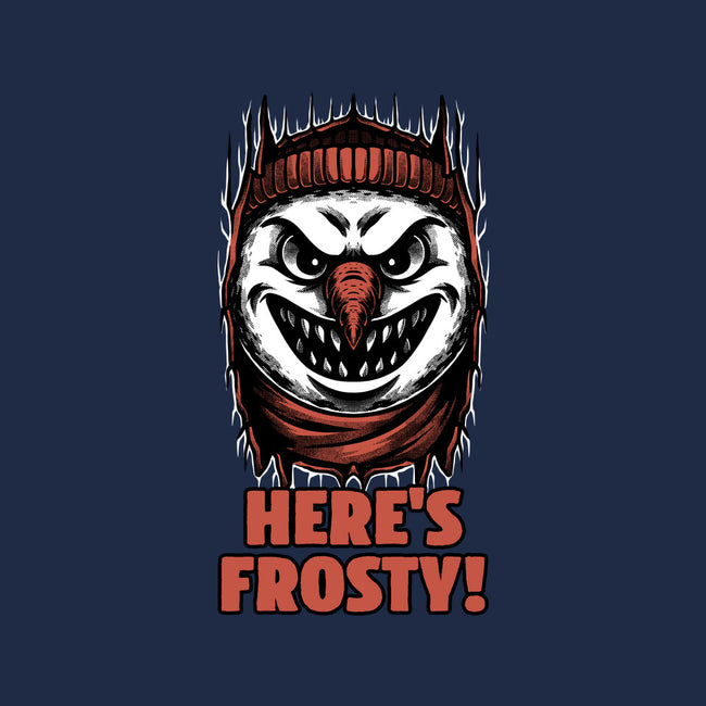 Snowman Horror Door Movie-Youth-Basic-Tee-Studio Mootant