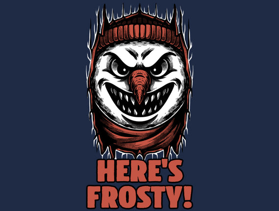 Snowman Horror Door Movie