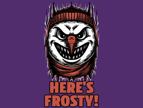 Snowman Horror Door Movie