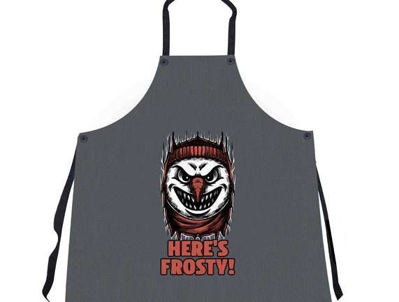 Snowman Horror Door Movie