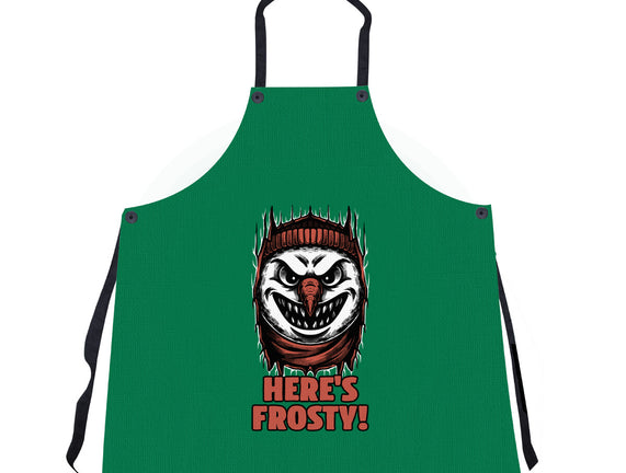 Snowman Horror Door Movie