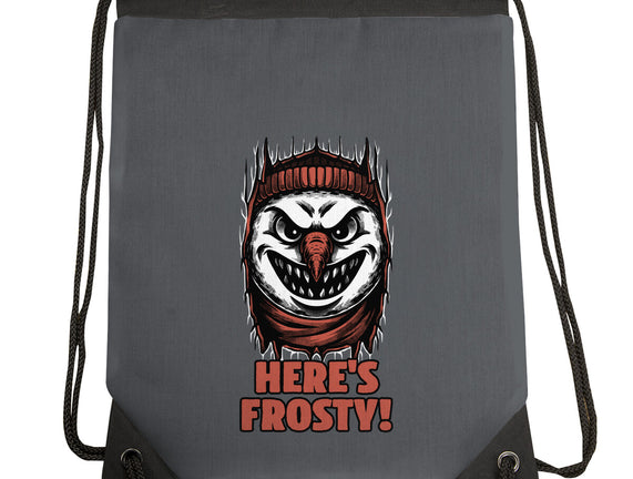 Snowman Horror Door Movie