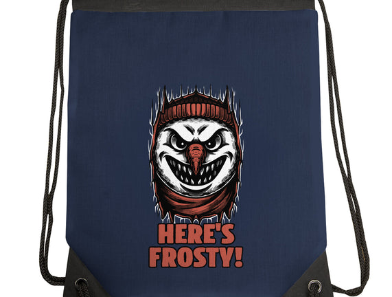 Snowman Horror Door Movie