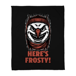 Snowman Horror Door Movie