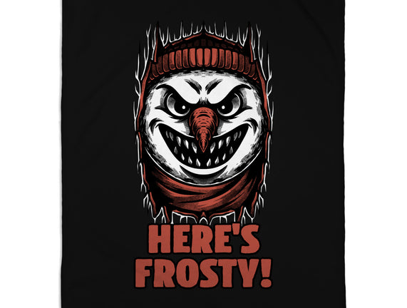 Snowman Horror Door Movie