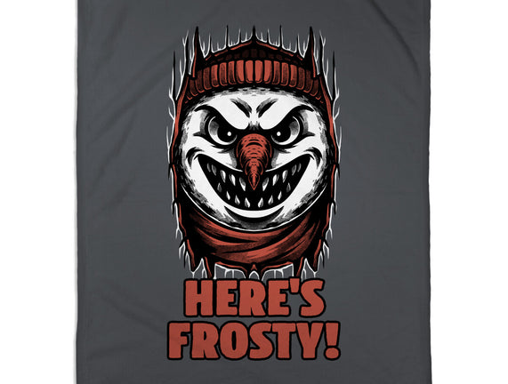 Snowman Horror Door Movie