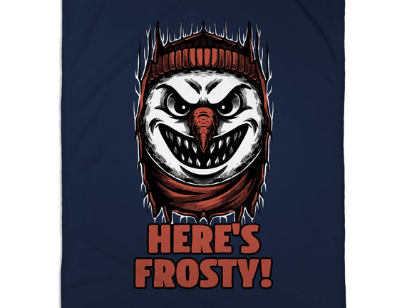 Snowman Horror Door Movie