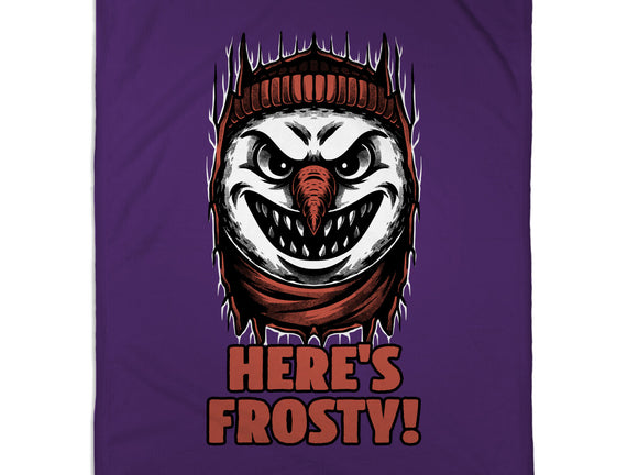 Snowman Horror Door Movie