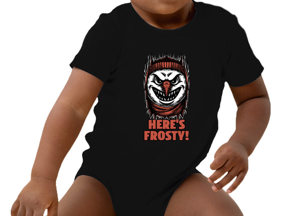 Snowman Horror Door Movie