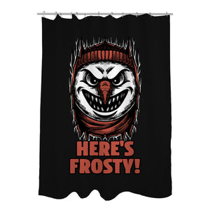 Snowman Horror Door Movie