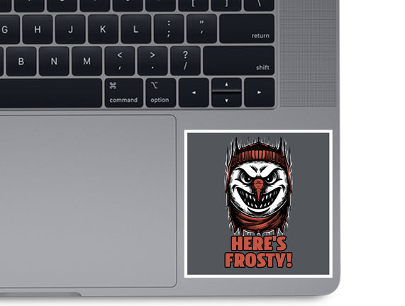 Snowman Horror Door Movie