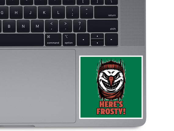 Snowman Horror Door Movie