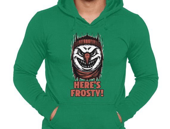 Snowman Horror Door Movie