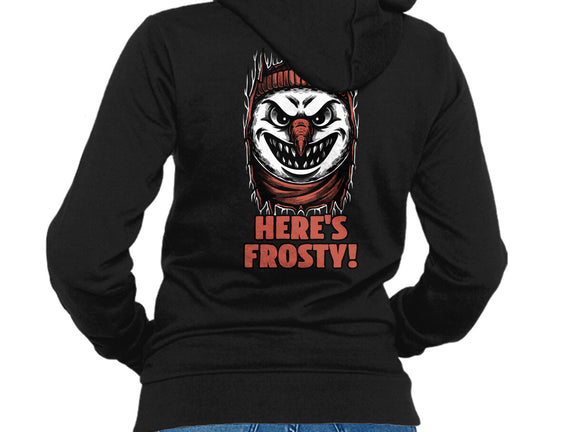 Snowman Horror Door Movie