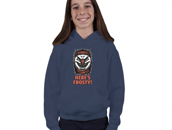 Snowman Horror Door Movie