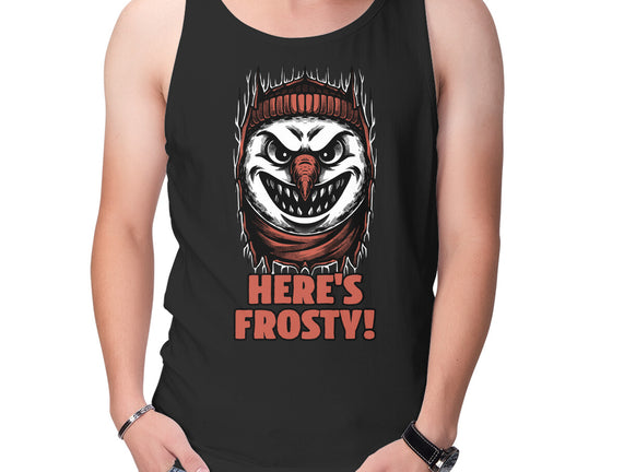 Snowman Horror Door Movie