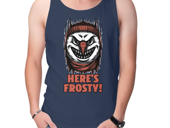 Snowman Horror Door Movie