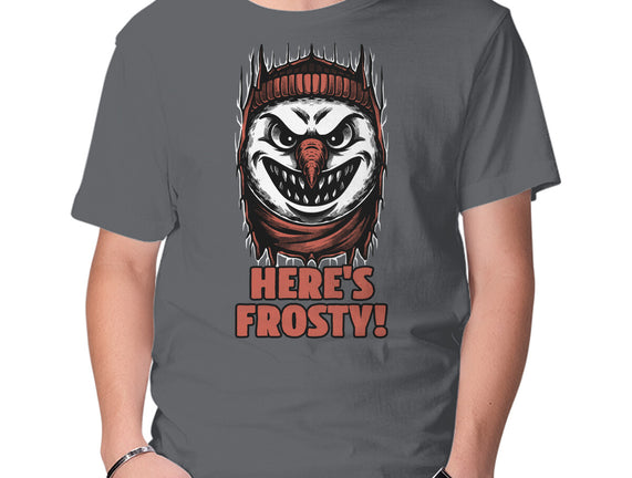 Snowman Horror Door Movie