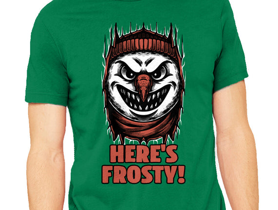 Snowman Horror Door Movie