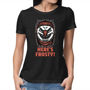 Snowman Horror Door Movie