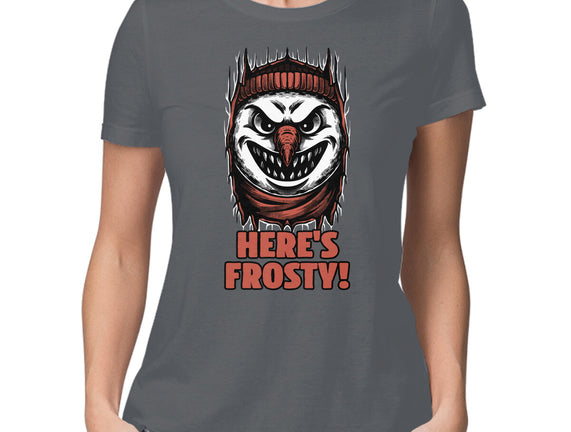 Snowman Horror Door Movie