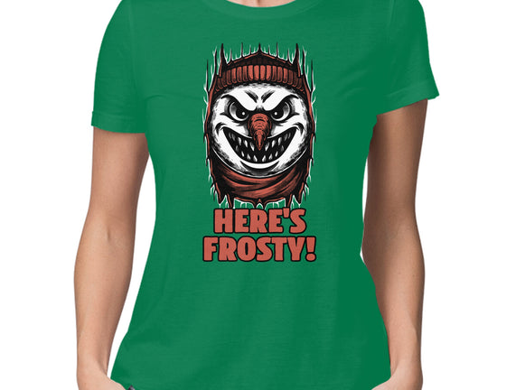 Snowman Horror Door Movie