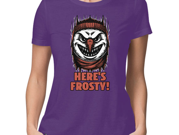 Snowman Horror Door Movie