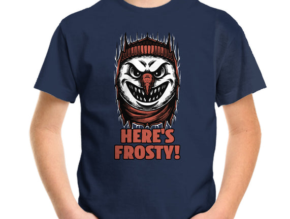 Snowman Horror Door Movie