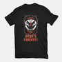 Snowman Horror Door Movie-Womens-Fitted-Tee-Studio Mootant