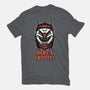 Snowman Horror Door Movie-Mens-Heavyweight-Tee-Studio Mootant