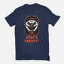Snowman Horror Door Movie-Womens-Fitted-Tee-Studio Mootant