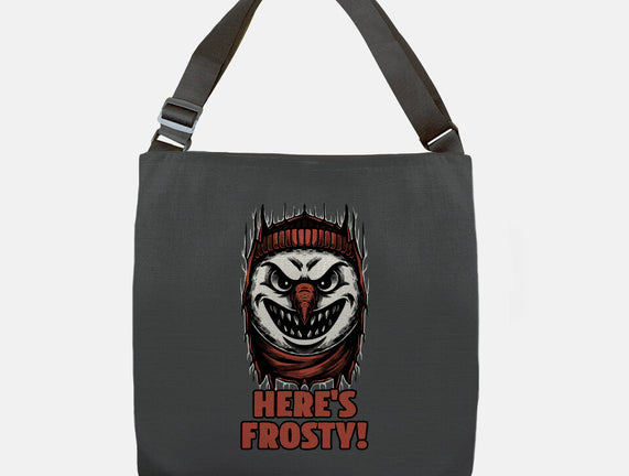 Snowman Horror Door Movie