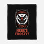 Snowman Horror Door Movie-None-Fleece-Blanket-Studio Mootant