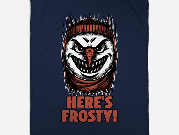 Snowman Horror Door Movie