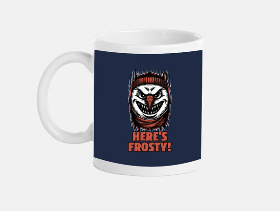 Snowman Horror Door Movie