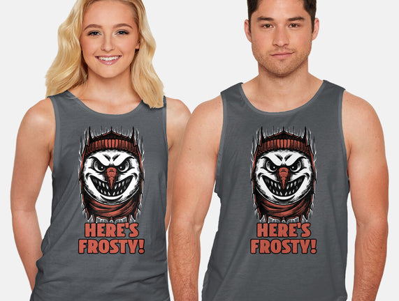 Snowman Horror Door Movie