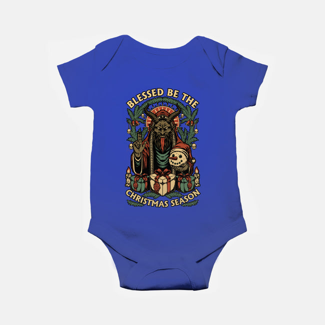 Krampus Sacred Christmas-Baby-Basic-Onesie-Studio Mootant