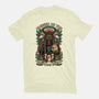 Krampus Sacred Christmas-Mens-Basic-Tee-Studio Mootant