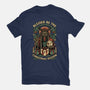 Krampus Sacred Christmas-Womens-Basic-Tee-Studio Mootant