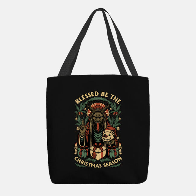 Krampus Sacred Christmas-None-Basic Tote-Bag-Studio Mootant