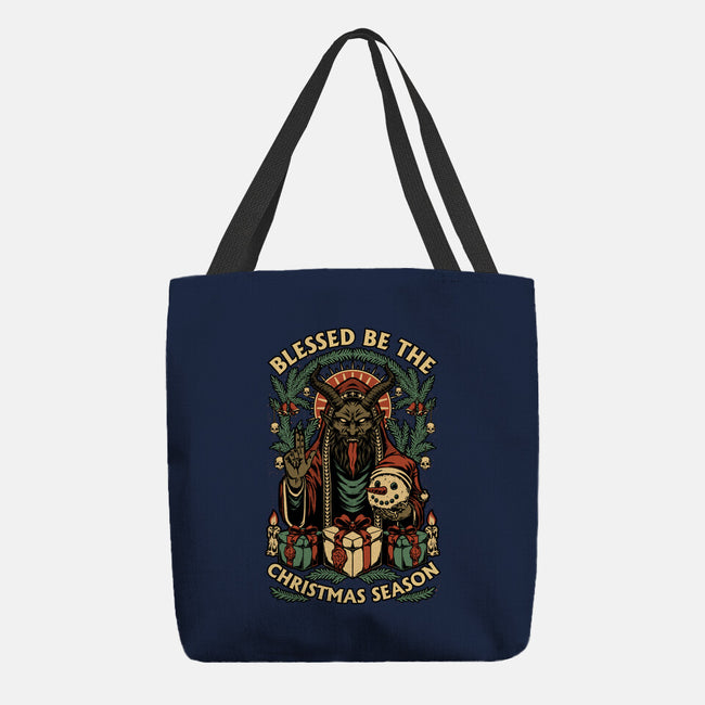 Krampus Sacred Christmas-None-Basic Tote-Bag-Studio Mootant