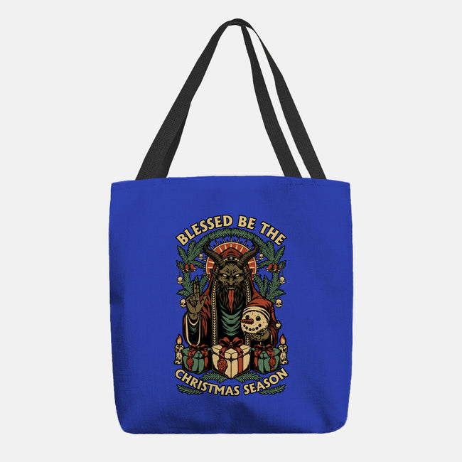 Krampus Sacred Christmas-None-Basic Tote-Bag-Studio Mootant