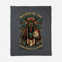 Krampus Sacred Christmas-None-Fleece-Blanket-Studio Mootant