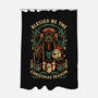 Krampus Sacred Christmas-None-Polyester-Shower Curtain-Studio Mootant