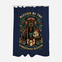 Krampus Sacred Christmas-None-Polyester-Shower Curtain-Studio Mootant